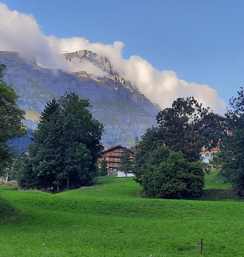 Studio Noyer C Leilighet Leukerbad Eksteriør bilde